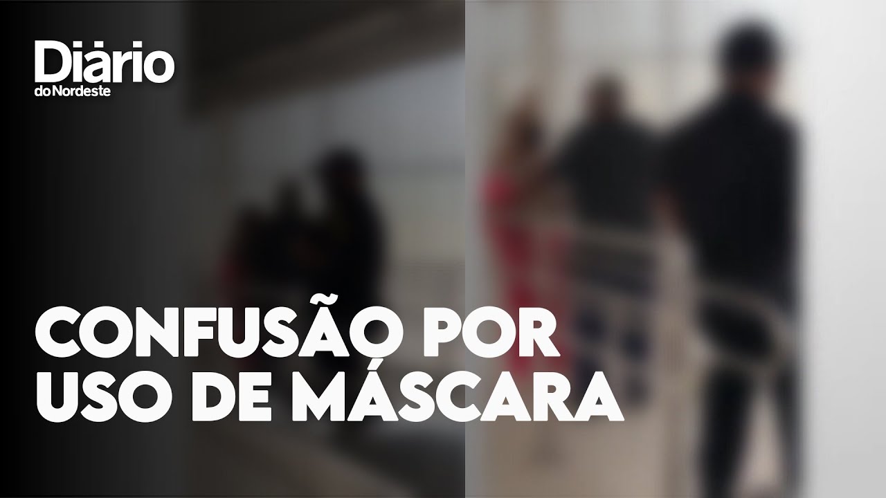 Imagem da notícia Funcionário impede mulher de entrar em VLT de Fortaleza após discussão por uso de máscara