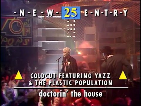 Coldcut (feat. Yazz & The Plastic Population) - Doctorin' The House TOTP 18.02.1988