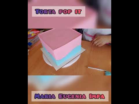 torta pop it 🍭🍭🍭