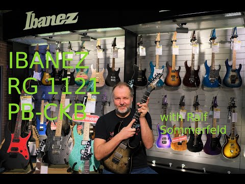 Ibanez RG1121PB-CKB with Daddario XT Strings checked by Ibanez Artist Ralf Sommerfeld