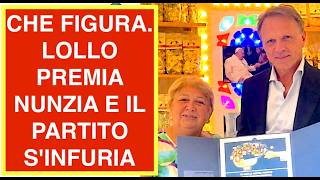 CHE FIGURA. LOLLOBRIGIDA PREMIA NUNZIA PER LE ORECCHIETTE E IL PARTITO S'INFURIA