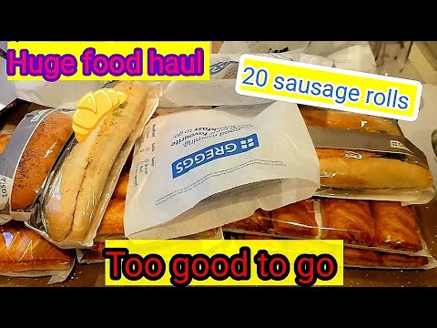Huge TGTG costa & Gregg's | 20 sausage rolls | too good to go