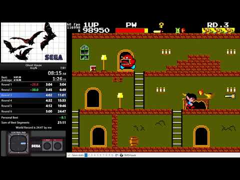 [Speedrun] SMS - Ghost House | 24:05.150