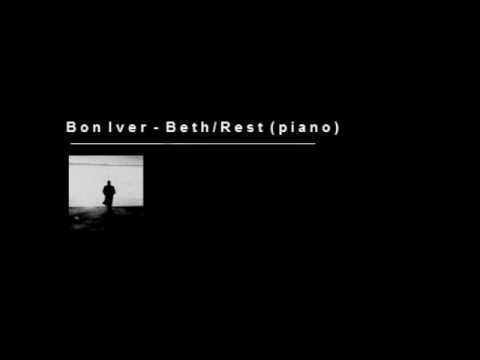 Bon Iver - Beth/Rest (piano)