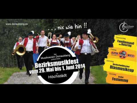 Bezirksmusikfest 2014 - MV Donauklang (Quelle: Hitradio RT1 Nordschwaben)
