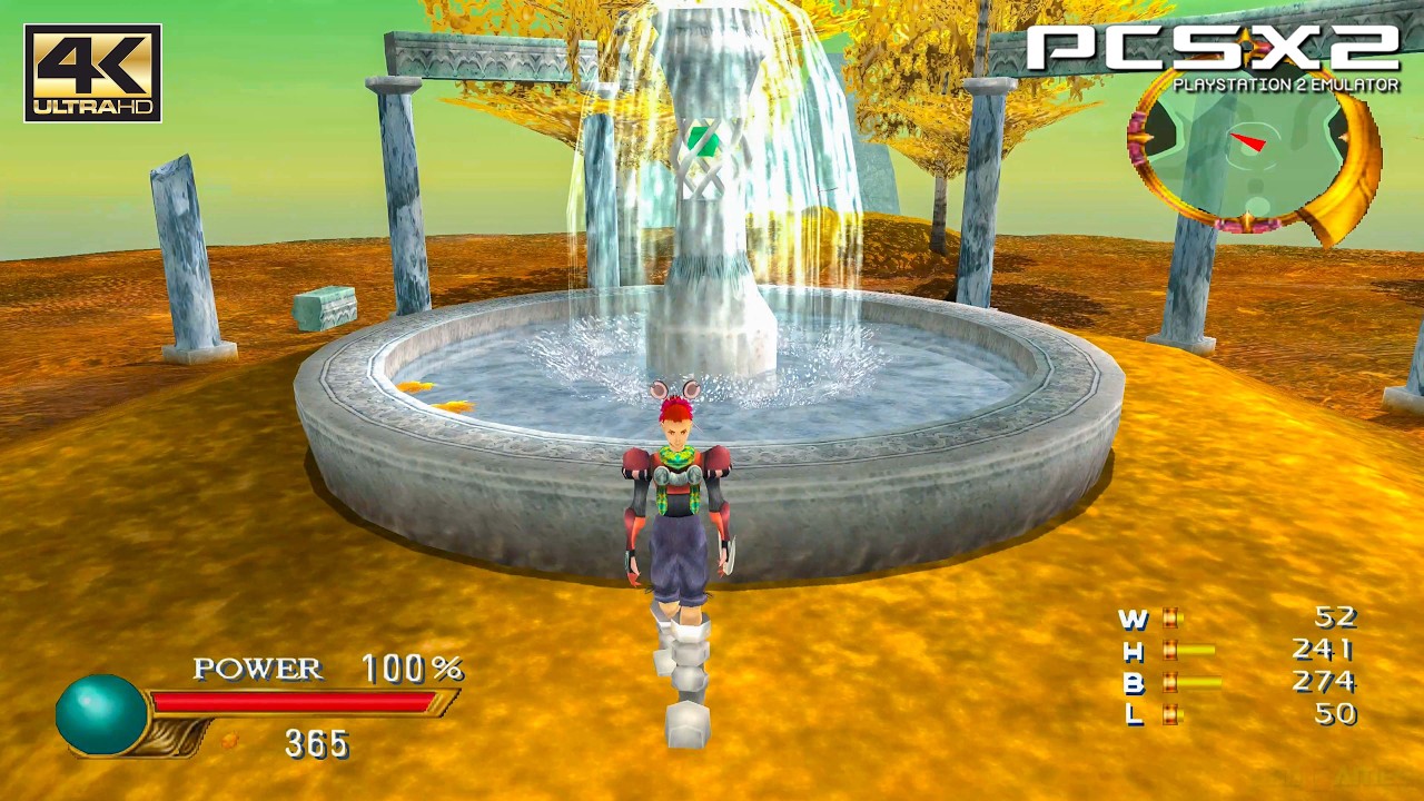 Evergrace - PS2 Gameplay 4k 2160p / HD Textures (PCSX2)