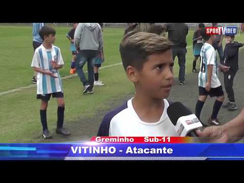 VITINHO - Atacante do Greminho Sub-11 - Copa Criança em Campo