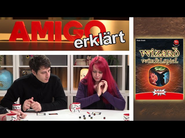 Video Teaser für AMIGO erklärt ,Wizard Würfelspiel‘