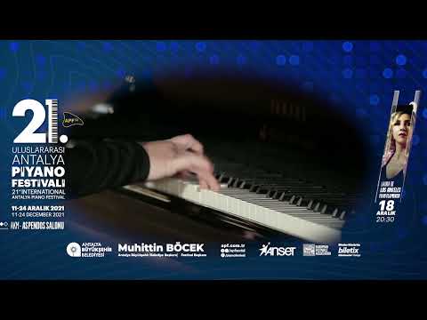 21. Uluslararası Antalya Piyano Festivali’mizin Beşinci Konseri