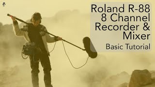 Video thumbnail for Roland R-88 Eight Channel Recorder & Mixer- Basic Tutorial by Brothers Productions Films