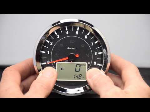 ACEWELL CA080 Setup menu