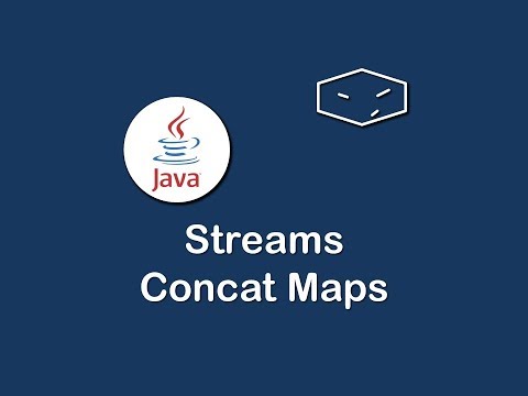 streams concat maps in java