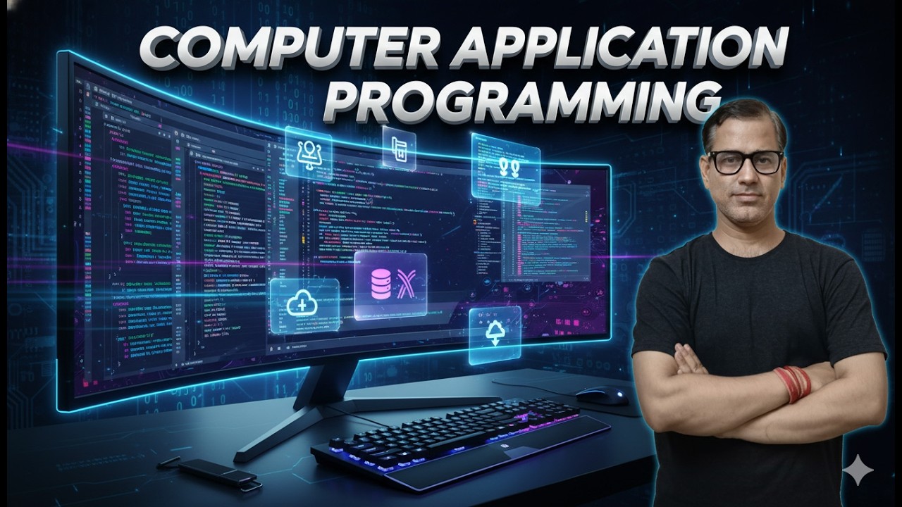 Computer Application Programming | ICSE Computer | ICSE Class 10 | @sirtarunrupani