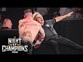 John Cena LAYS OUT Charles Robinson To Stop Seth Rollins Night Of Champions 2025 Highlights