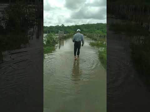 perigo no Rio dos cadeirões Esplanada Bahia