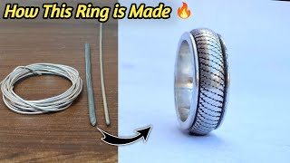 Handmade Silver Spinner Ring | DIY Jewelry Making | Gold Smith Luke