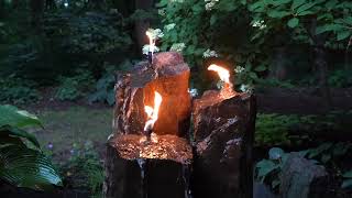 Fire and Water 3-piece Basalt Torch System