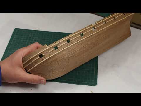 CASCO-28- Como colocar los cintones 2. HMS BEAGLE - Modelismo Naval