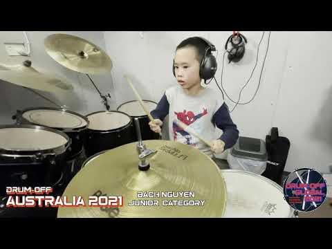 Drum-Off AUSTRALIA 2021 - BACH NGUYEN - 9 - Junior category