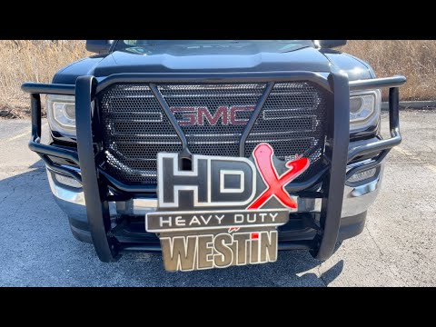 WESTIN HDX GRILLE GUARD (2018 GMC Sierra SLE)
