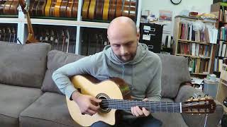 Video thumbnail for CORDOBA GK PRO NEGRA ACOUSTIC-ELECTRIC GUITAR Sebastian Quintero Misty Errol Garner by ffsi1