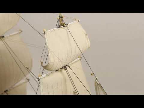 107- Elaboración de las bolinas de las velas. HMS Terror - Modelismo Naval