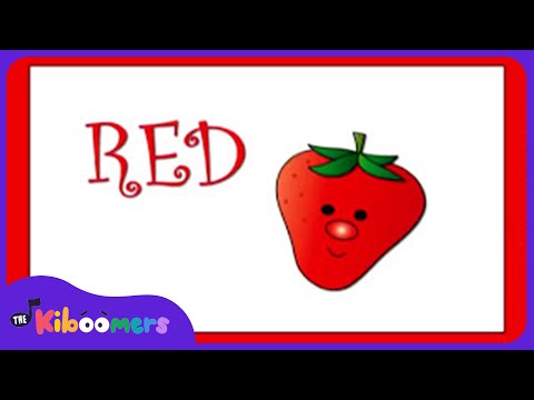 I Love Colors Don't Ask Me Why Song for Kids | Learn Colors |  The Kiboomers