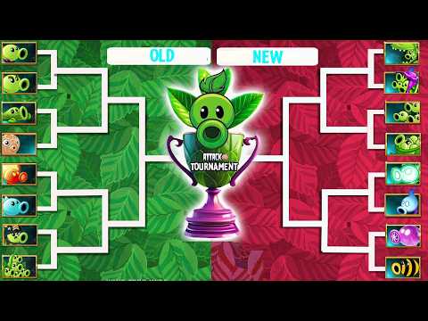 All PEA Shooter Vs All Zombies - Who Will Win? - Pvz 2 Tournament Plant vs Plant