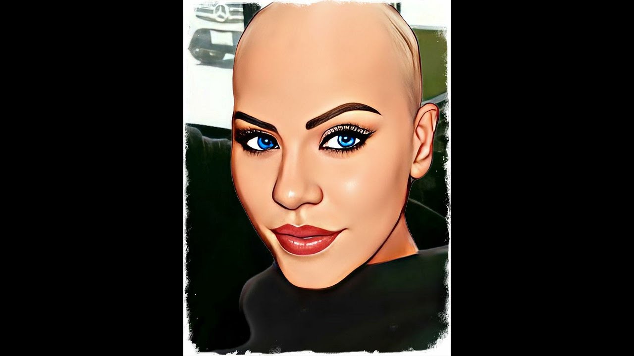 Finally shaved her head smooth l Headshave story l Headshave 2022