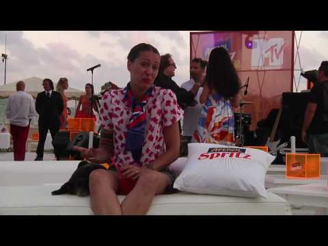 Intervista Airys, Aperol Spritz Live Music by MTV, 23/07 Ostras Beach, Marina di Pietrasanta