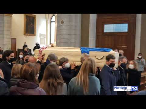 2020-12-12 PRATO - ULTIMO SALUTO A PAOLO ROSSI, APPLAUSI E COMMOZIONE