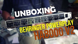 Video thumbnail for UNBOXING: BEHRINGER POWERPLAY HA8000 V2 by Saproen