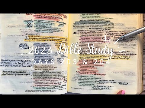 Study the Bible in One Year: Days 203 & 204 Isaiah 28-34
