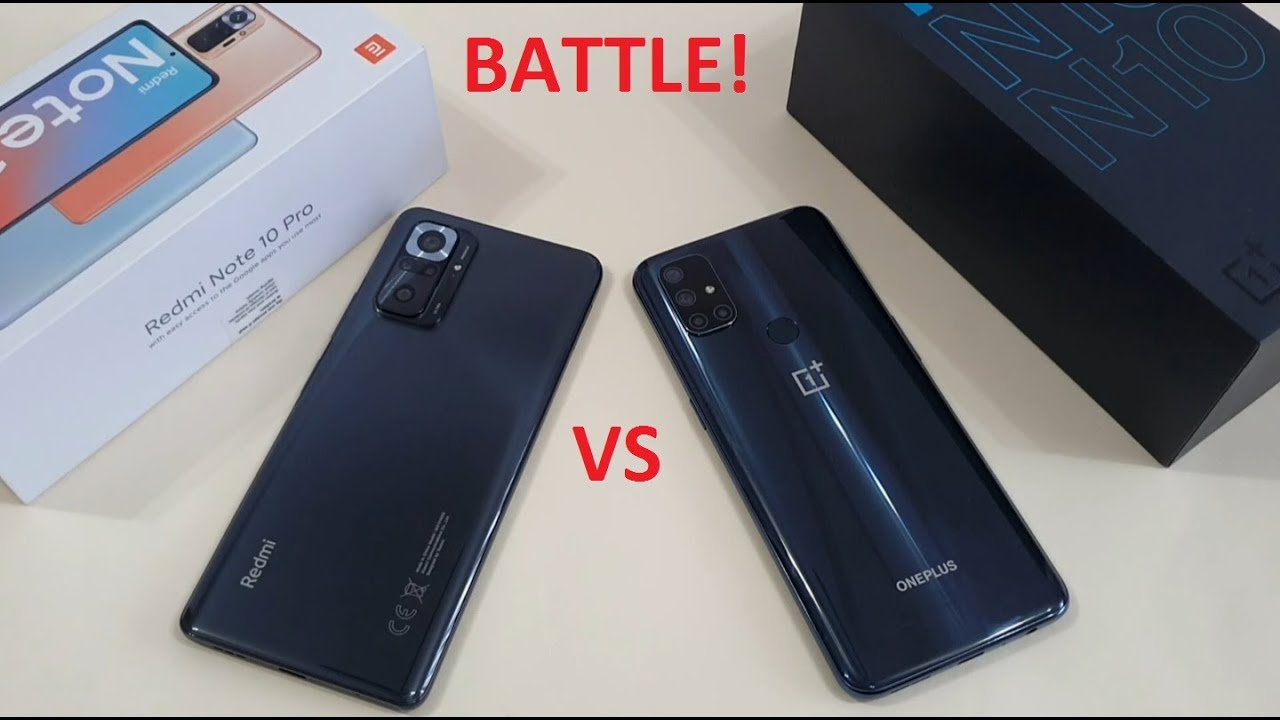 Xiaomi Redmi Note 10 Pro vs Oneplus Nord N10 5G! A Brutal Battle! Which One Should You Buy ?