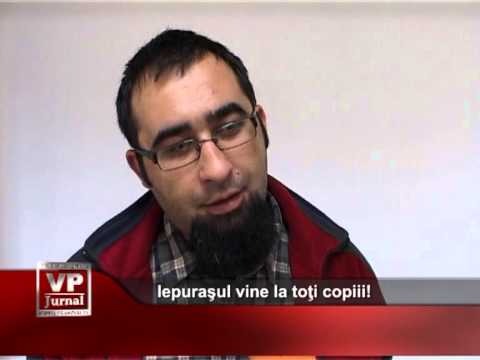 Iepuraşul vine la toţi copiii!
