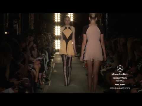 ALEX PERRY - ALESSANDRA AMBROSIO MBFW AUSTRALIA SPRING SUMMER 2013/2014 COLLECTIONS