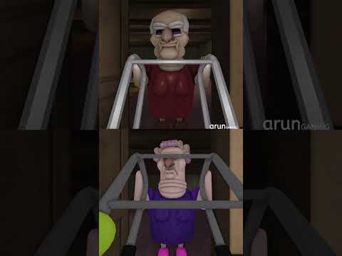 Roblox - GRUMPY GRAN VS GRUMPY GRANDPA! FUN Chase and JUMPSCARE