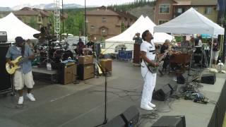 Jarekus Singleton Band at the Blues From The Top  6-28-15  Keep Pushing