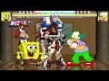 Guilty Gear Characters And SpongeBob VS Krusty The Clown In A MUGEN Match Battle Fight