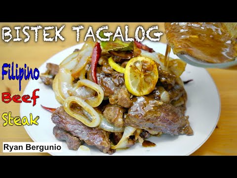 BISTEK TAGALOG, FILIPINO BEEF STEAK