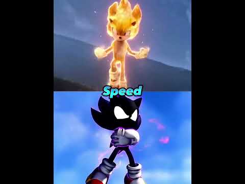 Super Sonic VS Dark Sonic