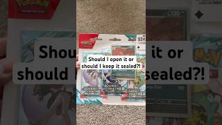 Should I have kept this one sealed chat?! #pokemon #pokemonchannel #pokemoncards #pokemonfandom