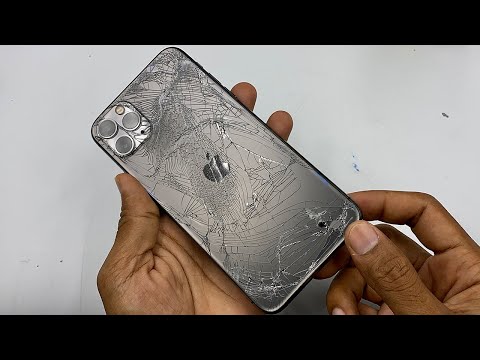 iPhone 11 Pro Max Restoration  Back Glass & Screen asmr