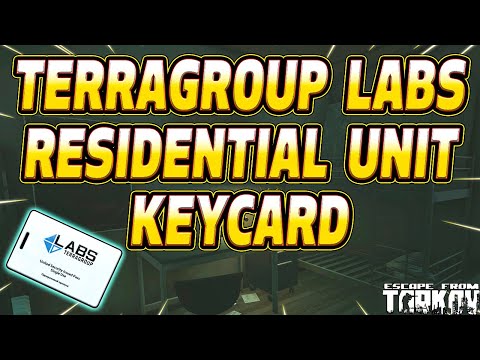 TerraGroup Residential Unit Orange Keycard - Key Guide - Escape From Tarkov