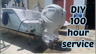 Full 100 hour service on Yamaha 425 XTO Motors. Save thousands on labo