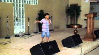 6 year Jordan making up lyrics to indescribable