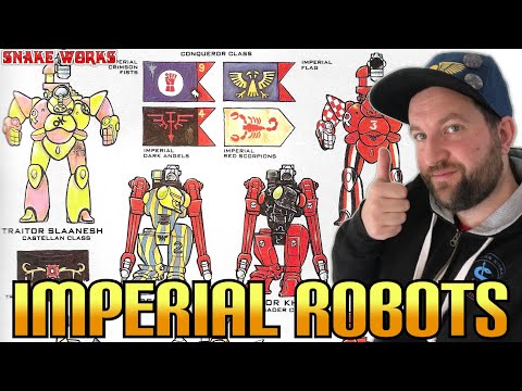 What are Imperial Robots and the Legio Cybernetica? - Oldhammer - Warhammer 40k Rogue Trader