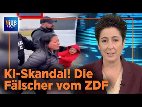 Fake News im ZDF: Hayali manipuliert Zuschauer mit gefälschtem KI-Video | NIUS Live vom 17.02.2026