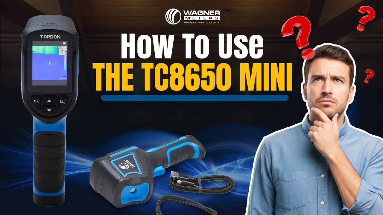 How to Use the TC8650 Mini Thermal Imaging Camera
