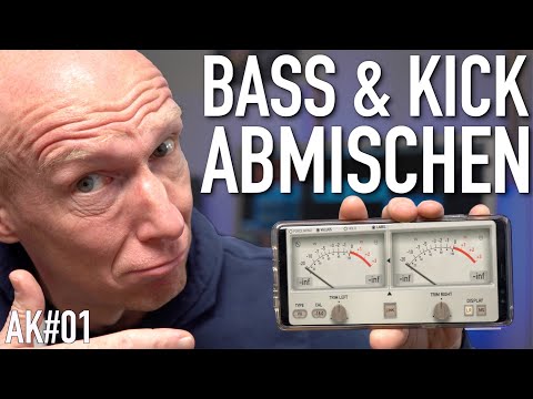 Kick und Bass abmischen & perfekt ausgelevelt | Abmischen Tutorial | Adventskalender 01